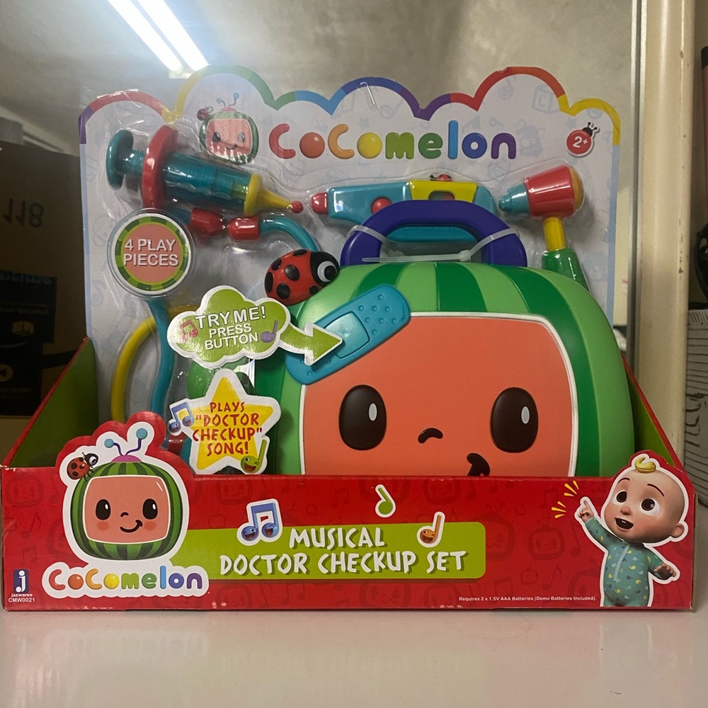 Cocomelon Musical Doctor checkup set
